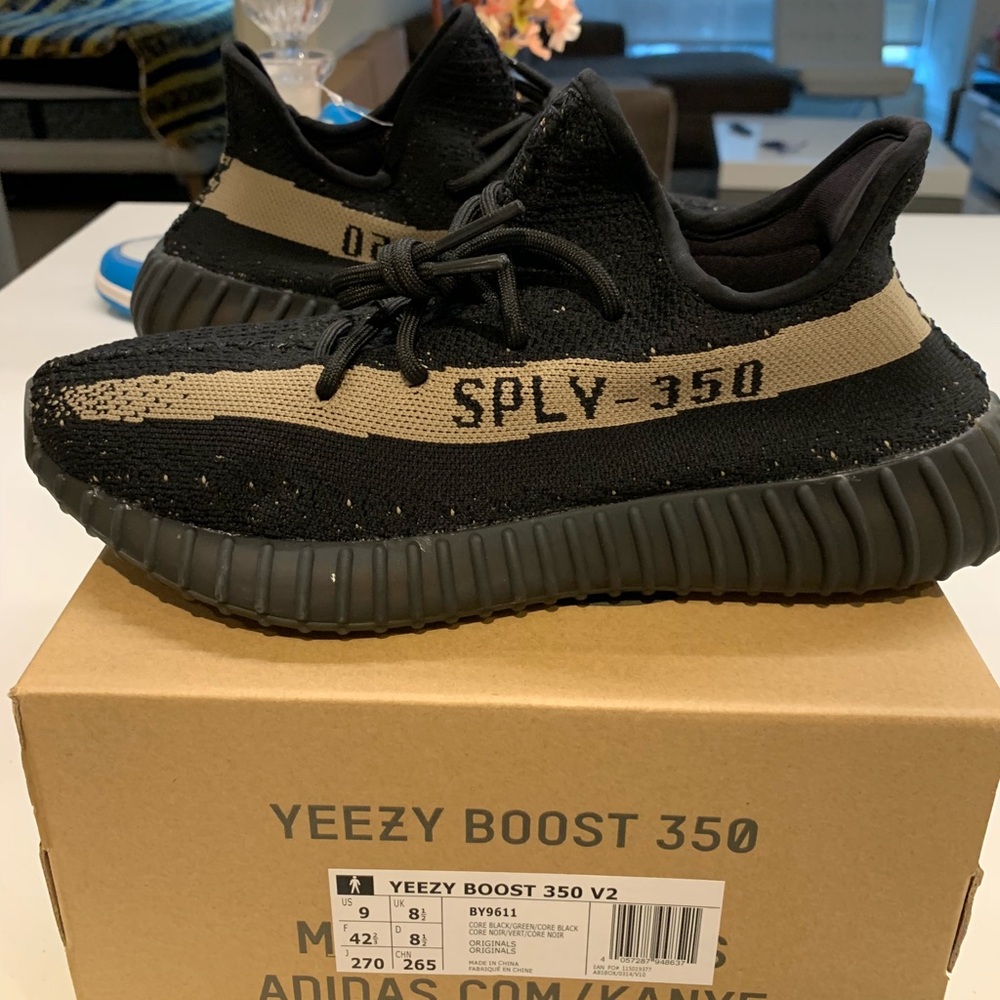 Yeezy Green 350 10 &9